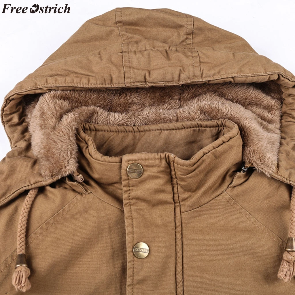 FREE OSTRICH Мужская куртка Осень зима 2019 мужская верхняя одежда чистый цвет дышащая