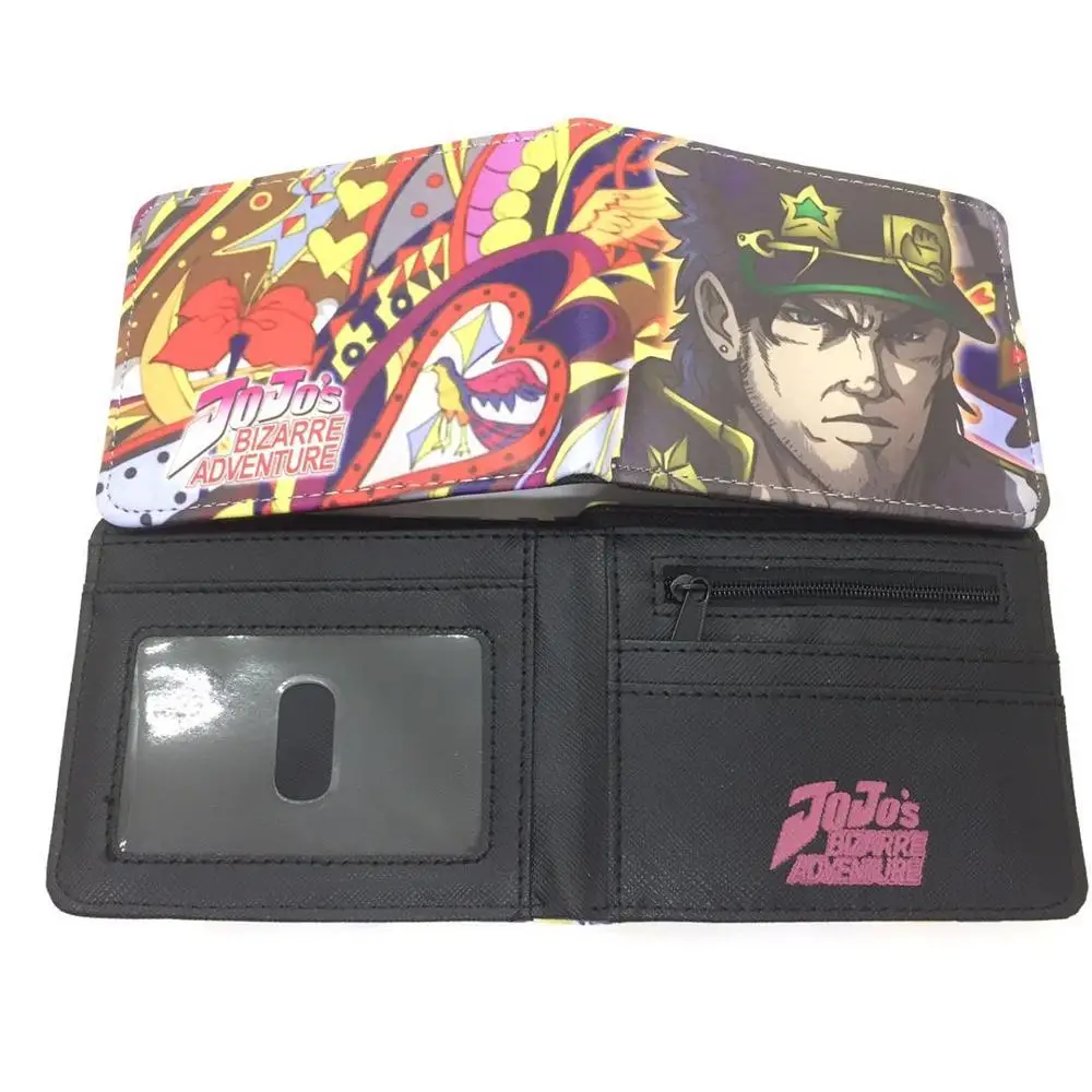 Мужской кожаный кошелек с рисунком приключений короткий для студентов | Багаж и