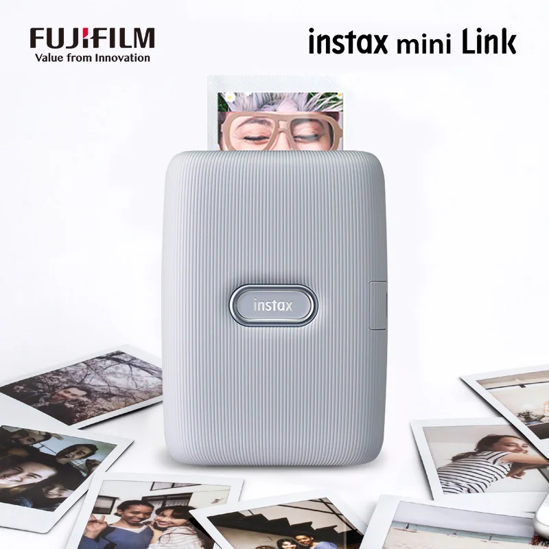 

Новый Fujifilm Instax Mini Link принтер оригинальный мгновенный мини-фотоаппарат портативный мобильный телефон