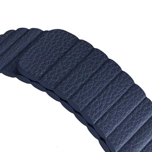 midnight blue Современный ремешок с пряжкой для apple watch 44 мм 40 мм iwatch 42 мм 38 мм браслет из натуральной кожи ремень для apple watch 5 4 3 2 1 - Цвет ремешка: midnight blue