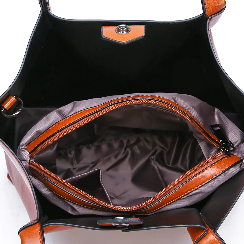 

Retro Women Shoulder Bag 2pcs/set Handbag