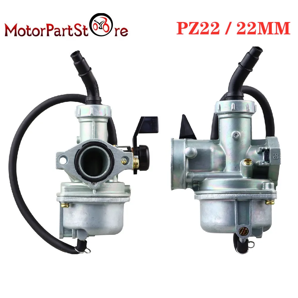 Карбюратор PZ22 22 мм для 50 куб. См 110 125 Taotao Honda Yamaha Z50 CRF50 XR50 CT90 CT110 XR70 CRF70 мотоциклетный