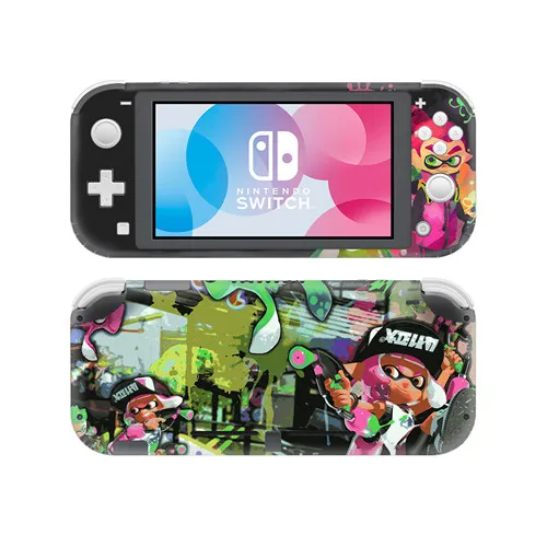 YSNSL0180 Splatoon 2 наклейка на кожу для nintendo Switch Lite консоль и контроллер протектор Joy-con NAND переключатель Lite наклейка на кожу - Цвет: YSNSL0180