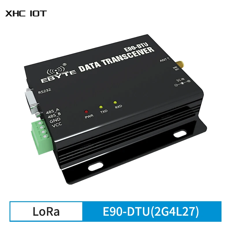 

Беспроводной модем LoRa 2,4 ГГц, трансивер для передачи данных RS232/RS485 SMA-K 27 дБм, дальность действия 7 км, FEC IoT E90-DTU(2G4L27) XHCIOT
