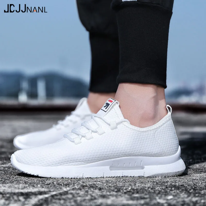 Autumn Winter Sneakers Men Cool Jogging Running Shoes Outdoor Comfortable Sport Trainers Hollow Thick Sole Male Footwear |