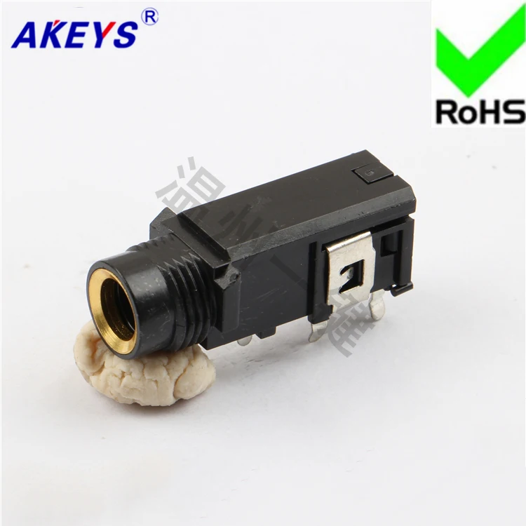 6 шт. стереонаушники с золотым покрытием 35 мм 6030 дюйма|Соединители| |