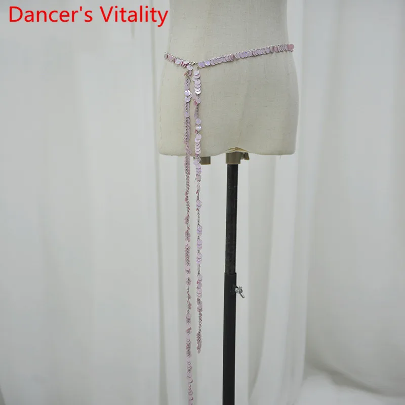 Женский пояс для танца живота с блестками 4 цвета|Танец живота| |