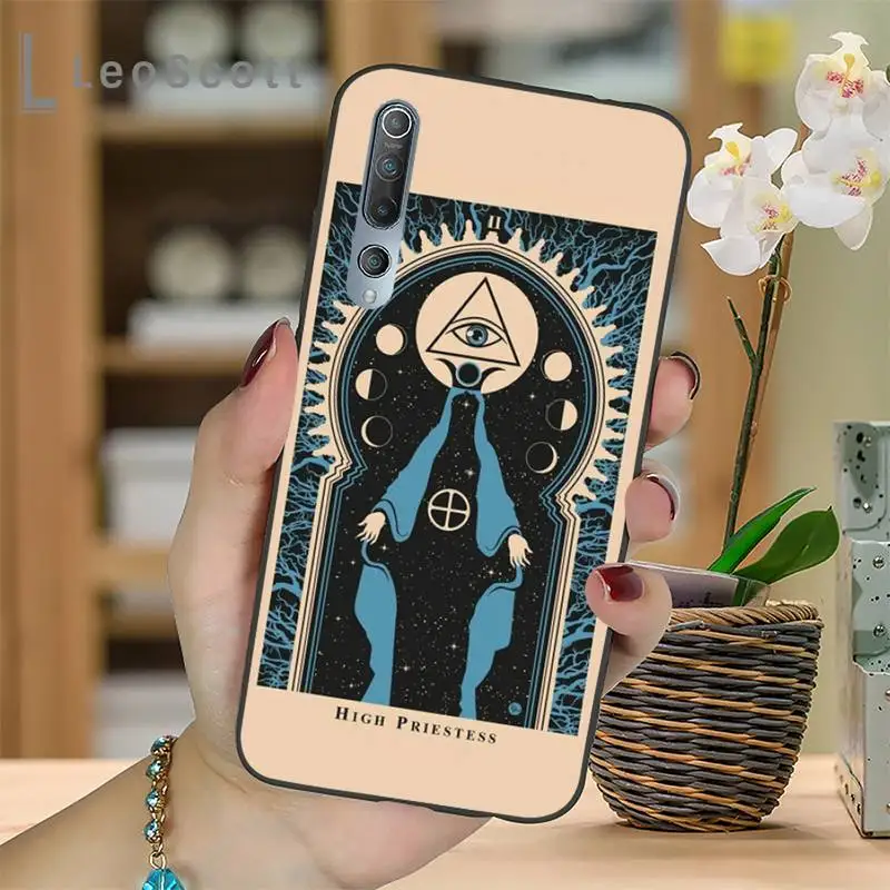 

Witches moon Tarot Mystery totem Phone Case For Xiaomi mi Redmi note 7 8t 9 9t 9s 8 10 10t 11 pro lite K20 max 3