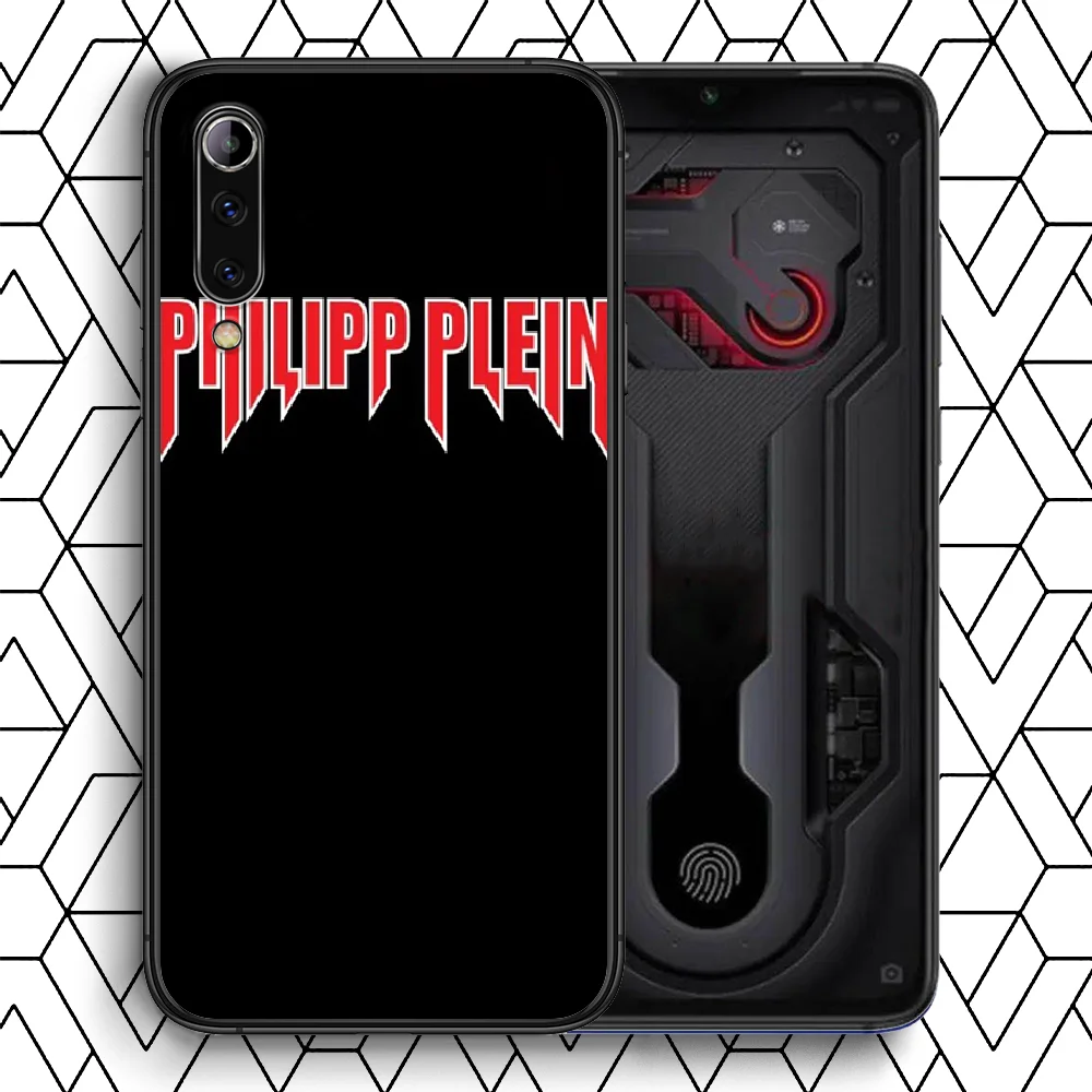 

Luxury Fashion Brand Skull Rivets Phone Case For Xiaomi Mi Note 10 A3 9 MAX 3 A2 8 9 Lite Pro Ultra black Bumper Painting Cover