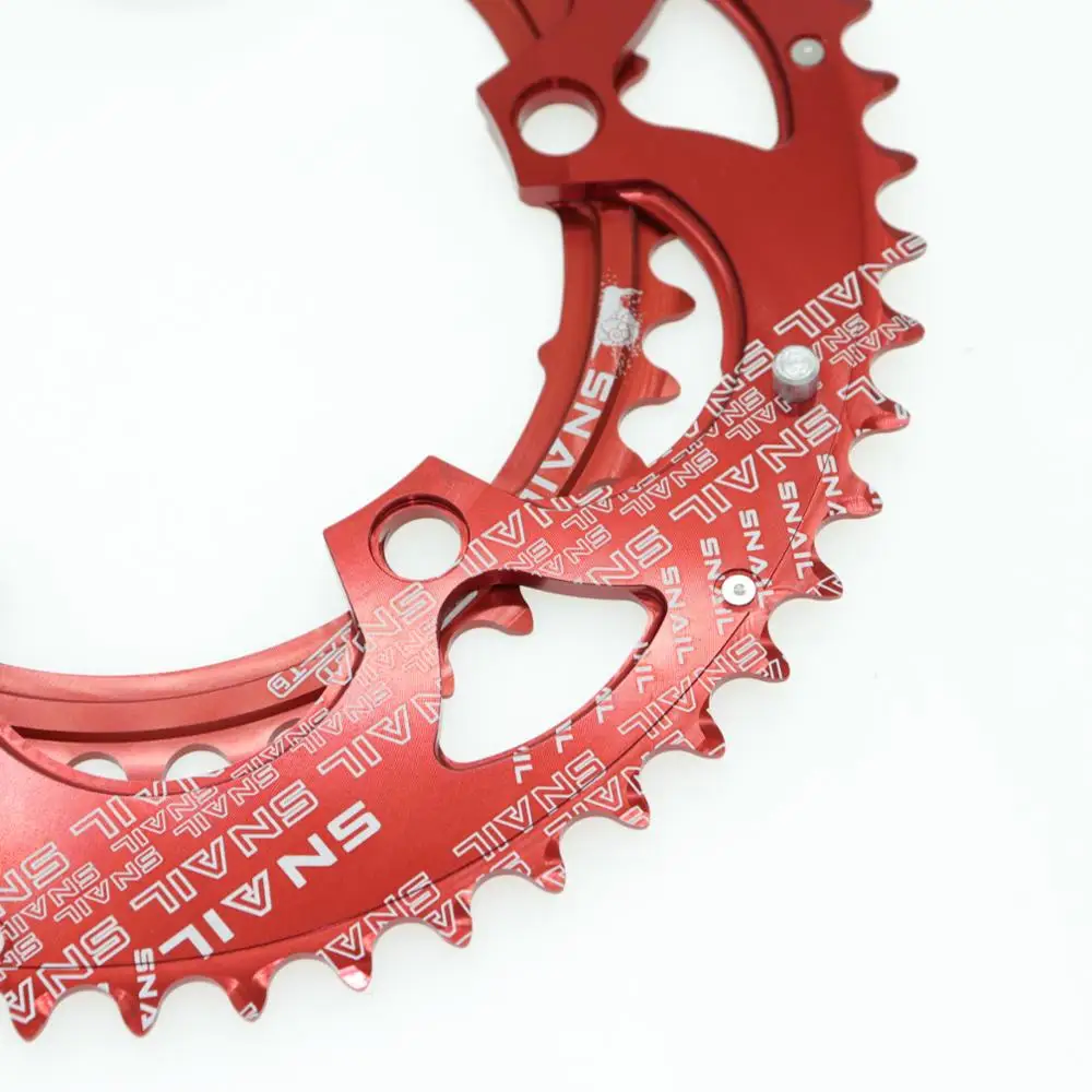 Snail 110 BCD двойная цепная цепь 2 слоя скорости овальная 50t 35T для Shimano Велоспорт дорожный складной велосипед Сверхлегкая зубная пластина