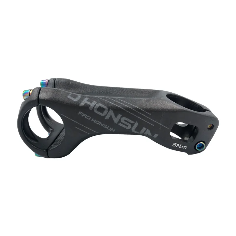 

HONSUN Road Bicycle Stem 17 Degree Mountain Bicycle Stems Parts 90mm High-Strength 31.8mm Stems