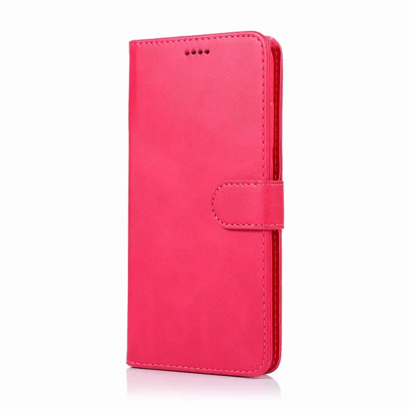 Rose Red Чехол-кошелек для samsung Galaxy S7 Edge, роскошный флип-чехол с магнитной застежкой, кожаный чехол для телефона s, чехол для samsung S 7 S7edge - Цвет: Rose Red