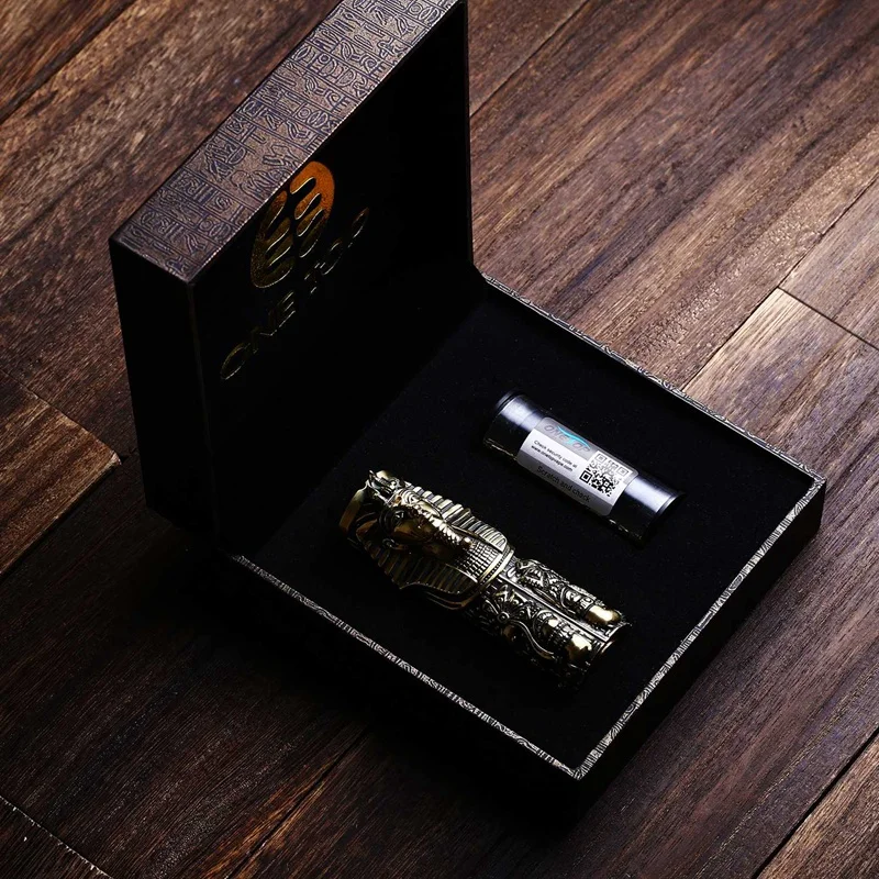 Onetop Vape Pharaoh мод механический латунный материал 21700/18650 ячеек и прямой выход
