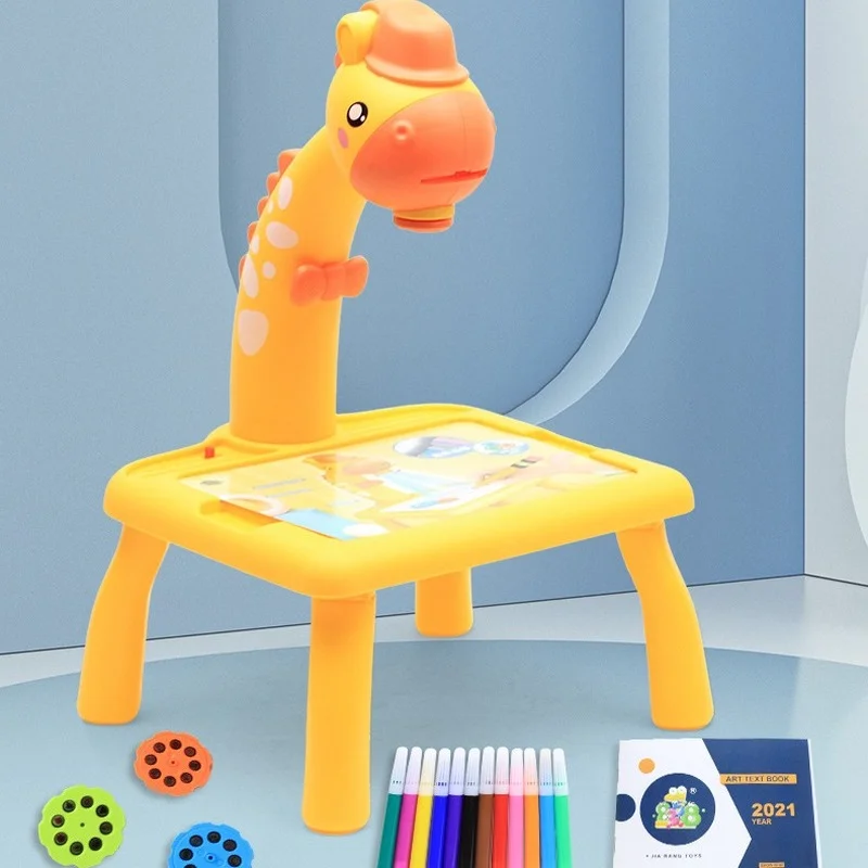 

Children'S Led Projection Art Painting Toys, Children'S Drawing Board, Educational Toys, Learning Painting Tools, Crafts