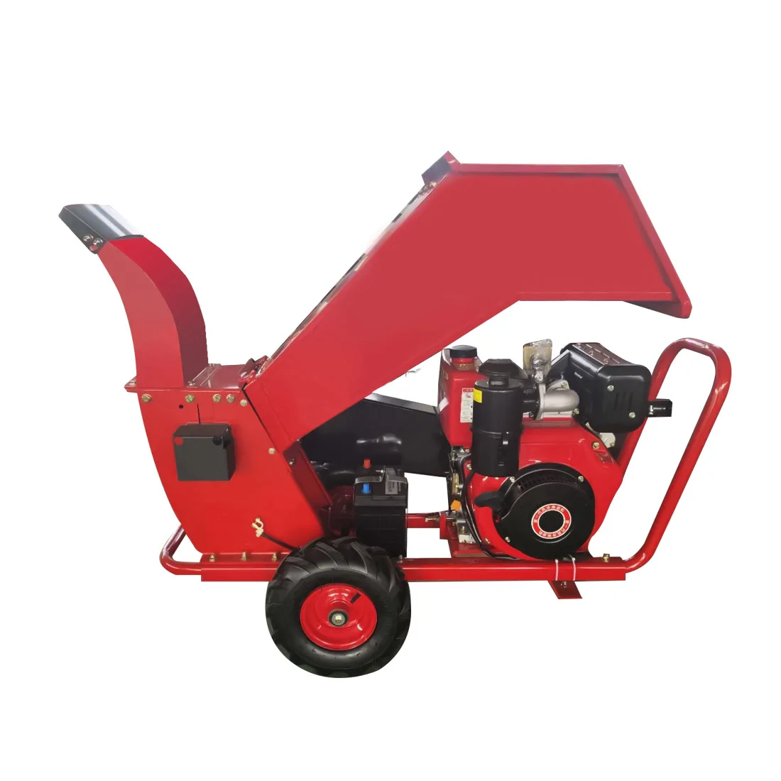 

Wood Chipper With Gasoline Engine Wood Chipping Machine forestry machinery wood Chipper machine