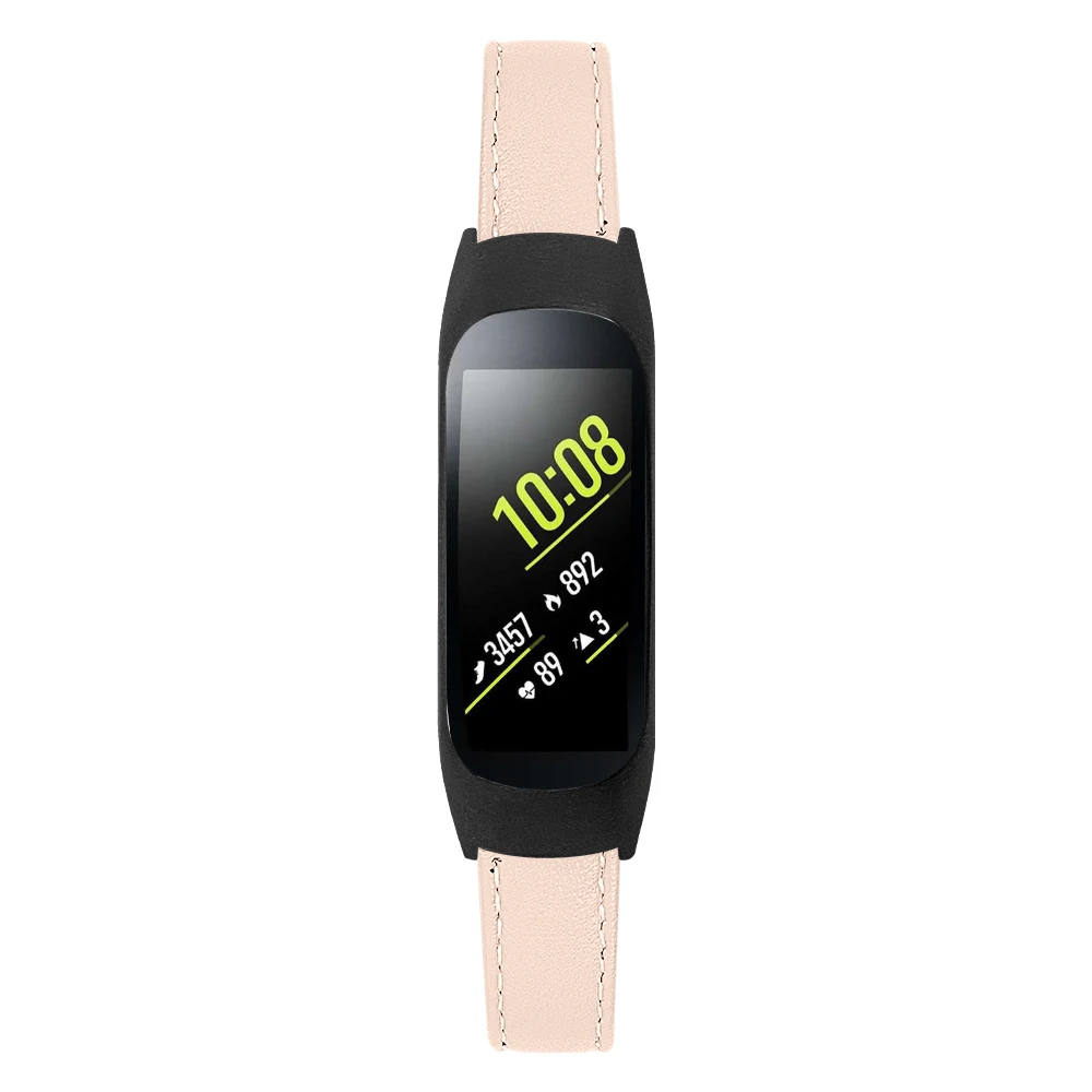 Подлинный классический кожаный ремешок для samsung galaxy fit-e SM-R375 ремешок с чехлом с пряжкой Шестерня классические ремешки бизнес-часы
