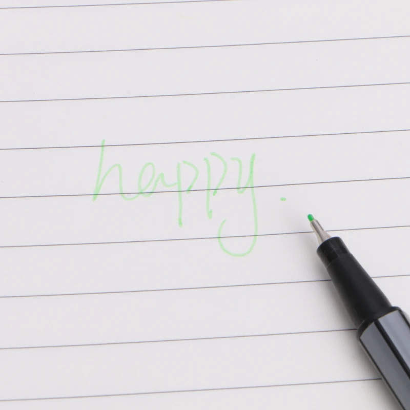 0 4 мм 24 цвета тонкий маркер с иглой чернильная ручка на водной основе | Канцтовары