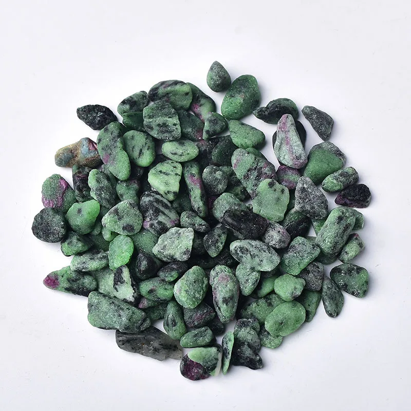 

100g 3 Sizes Dark Green Natural Mixed Quartz Crystal Stone Rock Gravel Specimen Tank Decor Natural Stones And Minerals