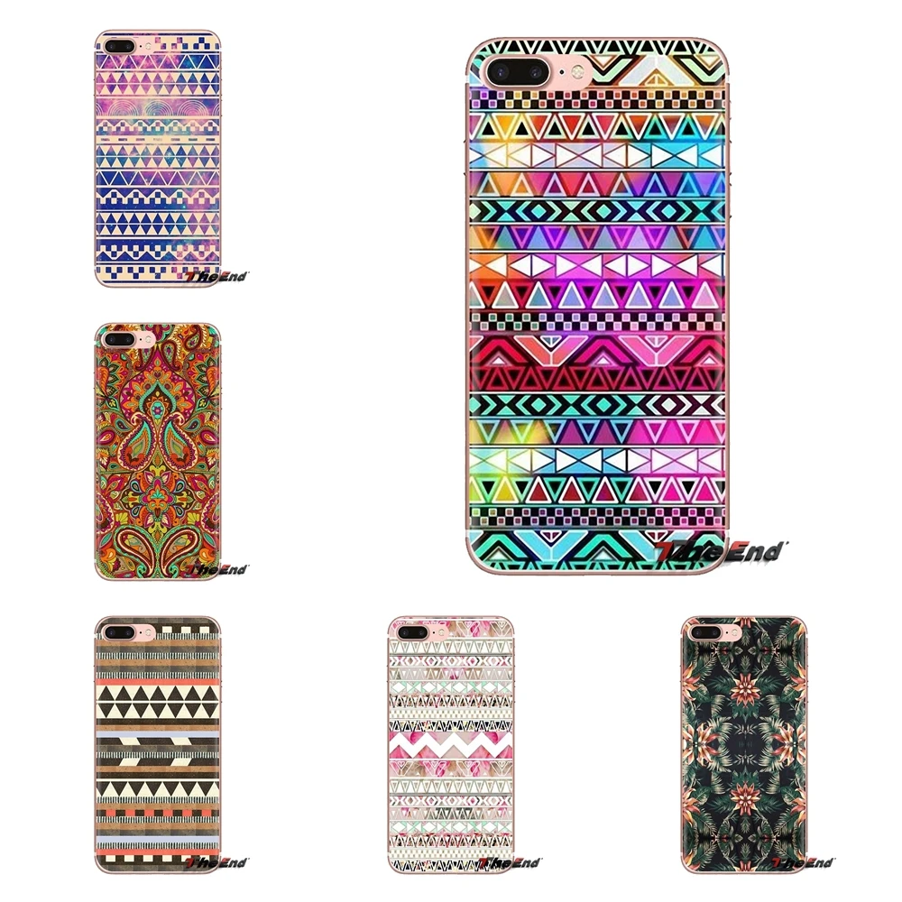 Силиконовый чехол сумка на заказ девчачий цветочный Этнический Ацтеки для Xiao mi 6