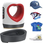 Портативный мини-термопресс, сублимационная цифровая переносная печатная машина для переноса футболок, обуви и тиснения