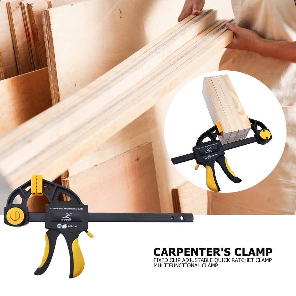 F образный зажим для столярных работ быстросъемный сделай сам гаджет|Крепления| |