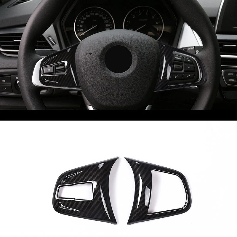 Углеродное волокно для Bmw 2 серии 218I F45 F46 X1 F48 2016 2017 Abs Хромированная накладка на