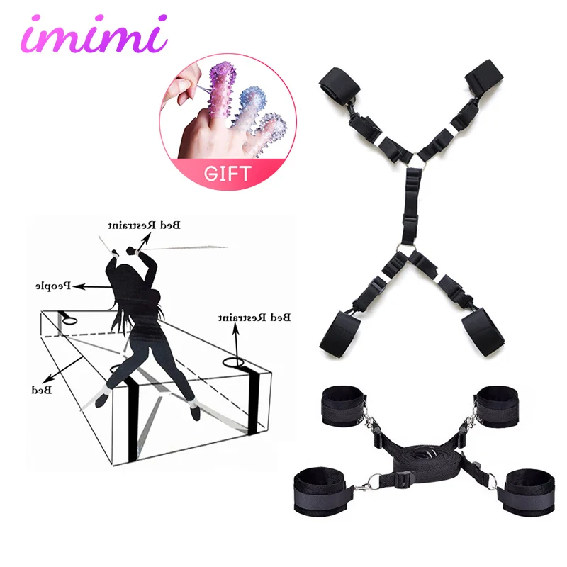 Секс мебель Бандаж на кровать Система флирт игрушка для взрослых искусственная