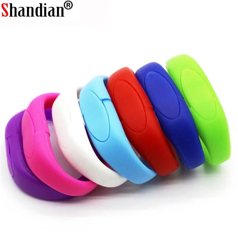 

USB-флеш-накопитель SHANDIAN, силиконовый, 128/64/32 ГБ