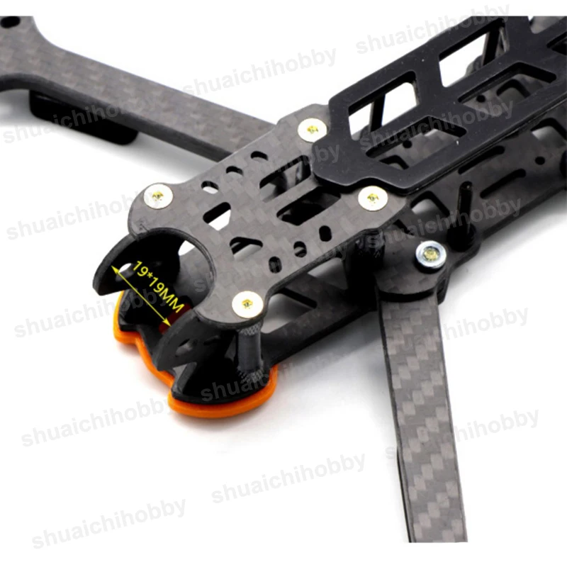 

1set MAK4 Carbon Fiber Rack 5inch 6inch 7inch FVP Drone Frame for RC Drone Model Aircraft 5/6/7inch Four Axle Flying Machine