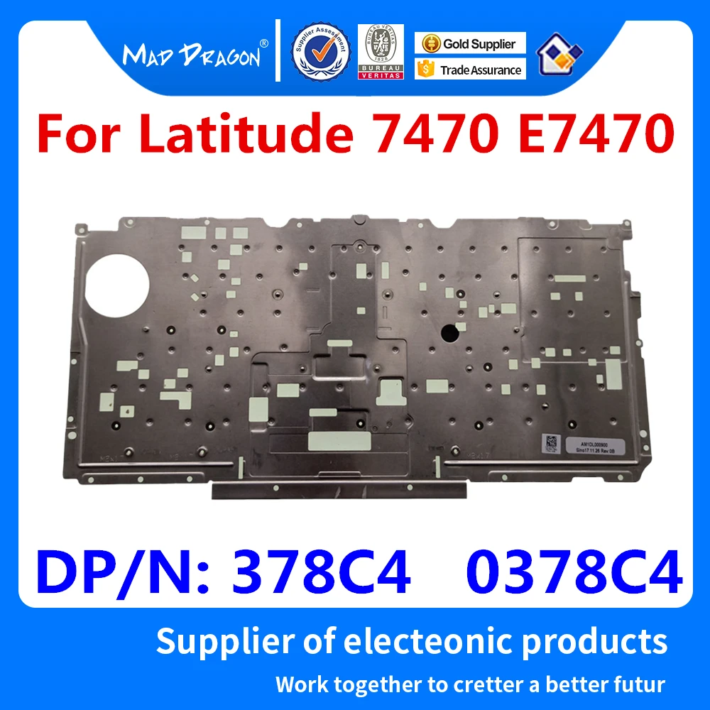 Новая Оригинальная клавиатура для ноутбука железная рамка Caddy Задняя панель Dell