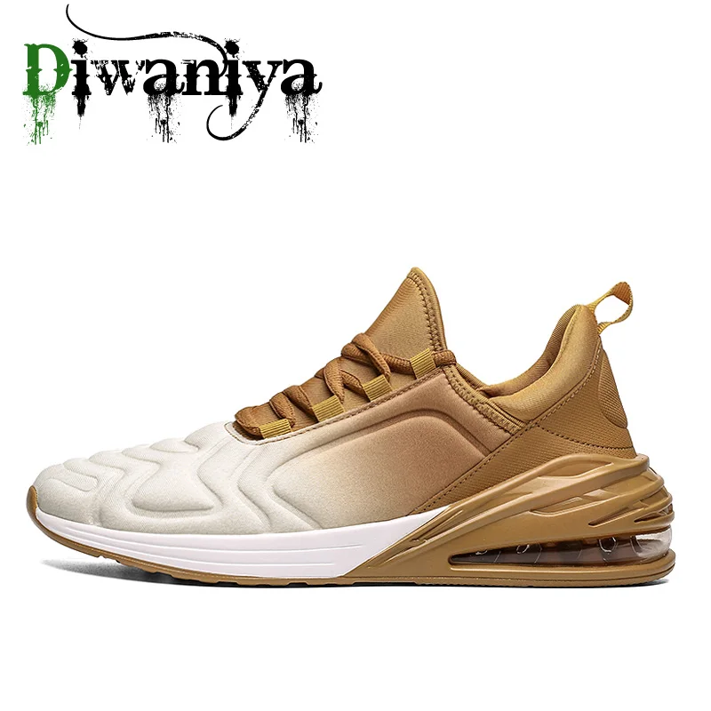 Мужские кроссовки для бега дышащие на воздушной подушке износостойкие из