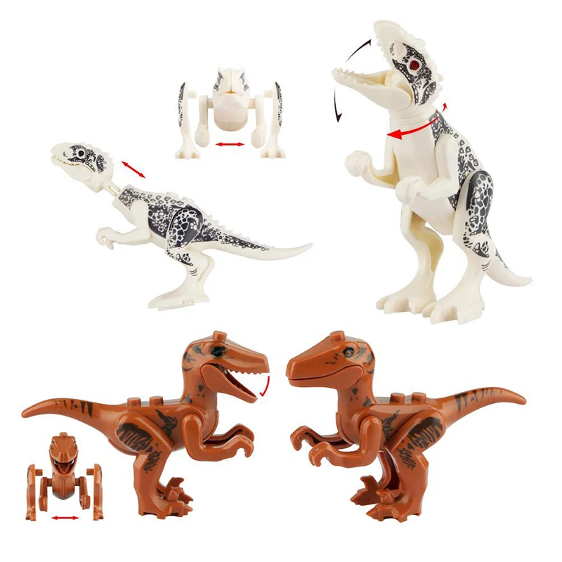 Распродажа Юрского периода мир динозавров модель парка Triceratops Indomirus T Rex фигуры