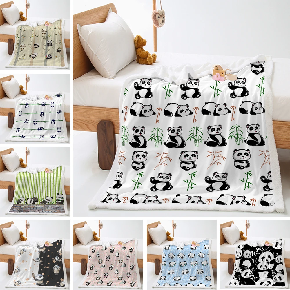 

Картонное одеяло Panada Sherpa, милые животные, флисовое покрывало для дивана, кровати, плюшевое одеяло, ультрамягкое одеяло