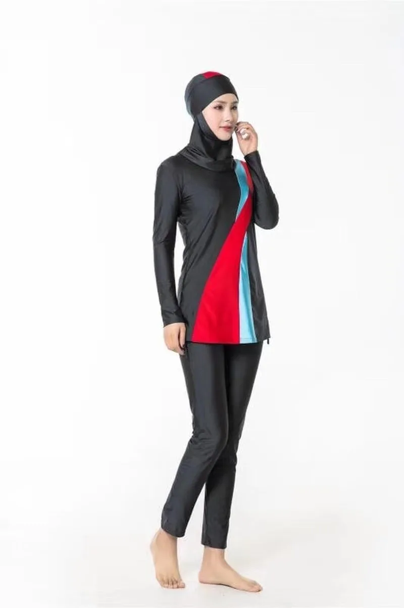 Арабский исламский мусульманский купальный костюм женская одежда для плавания