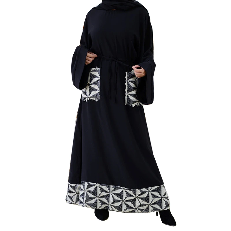 

Female islam clothing America clothes new muslim fashion abaya Dubai Turkey women dress muslim abaya robe long skirt MSL235