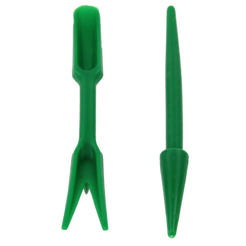 2Pcs/Set High Quality Durable Succulent Kit Plastic Seeds Device Seedlings Dibber Transplanting Planting Gardening Bonsai Tools | Дом и сад