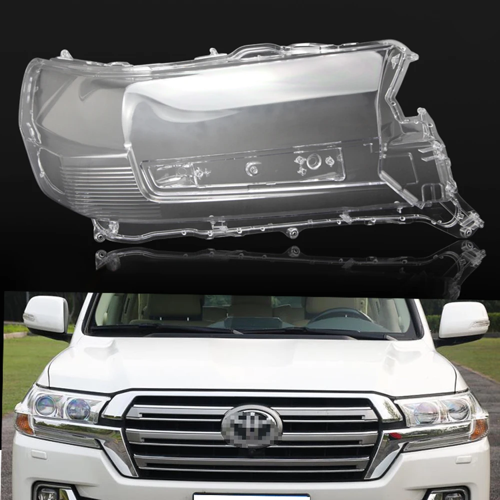Автомобильный Рассеиватель фары для Toyota Land Cruiser 2016 2017 2018 фар Крышка Замена Авто