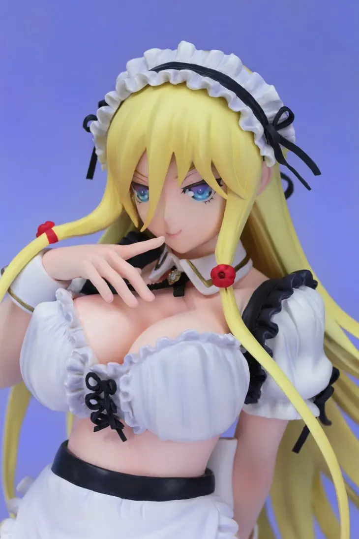 22 см аниме фигурки бисёдзё Mangekyo Алиса белый горничная вер 1/6 весы PVC Моделя с