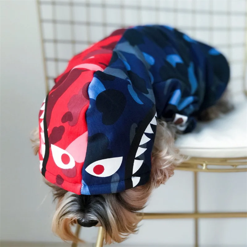 

Fashion Pet Dog Hoodie Costume for Small Medium Dogs Cotton Schnauzer Bichon Leisure Sweatshirt French Bulldog Pet Clothing