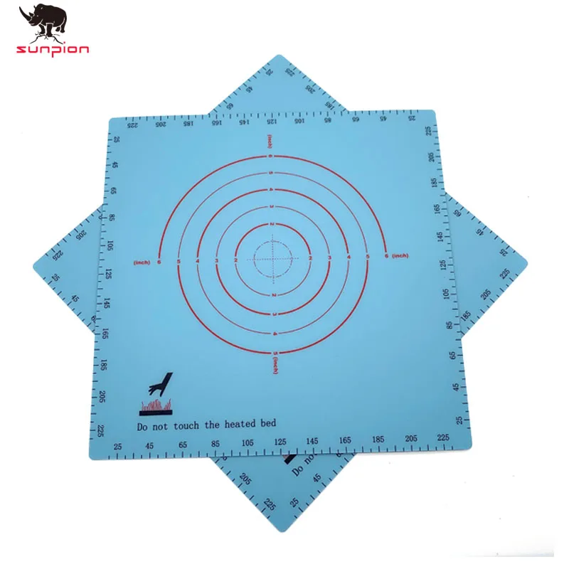 3D принтер ender 3 pro autocollant стикер 235mmx235 синяя поверхность сборки лист для Creality Ender