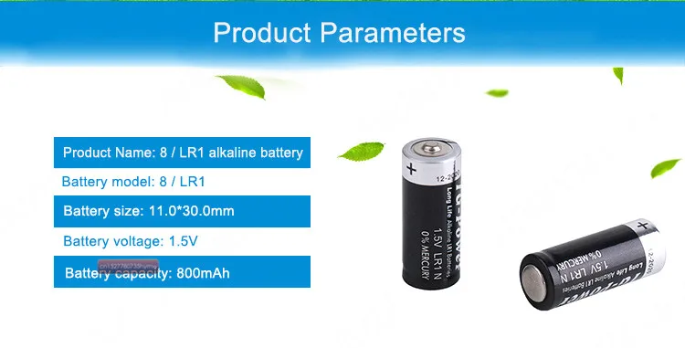10 шт. щелочные батареи 1 5 в батарея LR1 N AM5 15A 910A sperker/bluetooth/плееры | Электроника