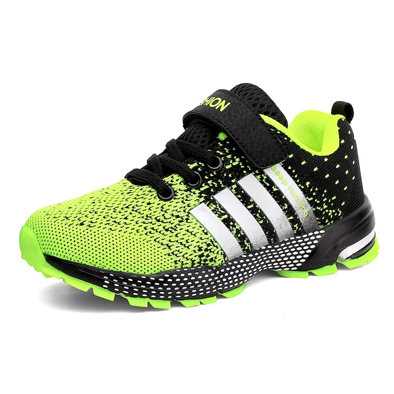 

Fashion Sneakers for Kids Boys 2022 Girls Boys School Running Shoes Breathable Kids Sport Shoes Tenis Winter Lace Up 5-12 Years