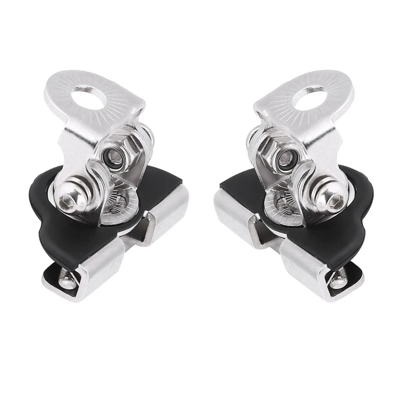 

2 Pcs/Set Car Light Bracket Stainless Steel Led Work Light Bar Holder Mounting Bracket Fog Lamp Hood Clamp Car Approving