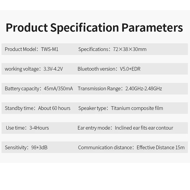 TWS Bluetooth наушники IPX6 водонепроницаемые V5.0 наушники беспроводные наушники для Andorid Ios с функцией громкой связи гарнитура