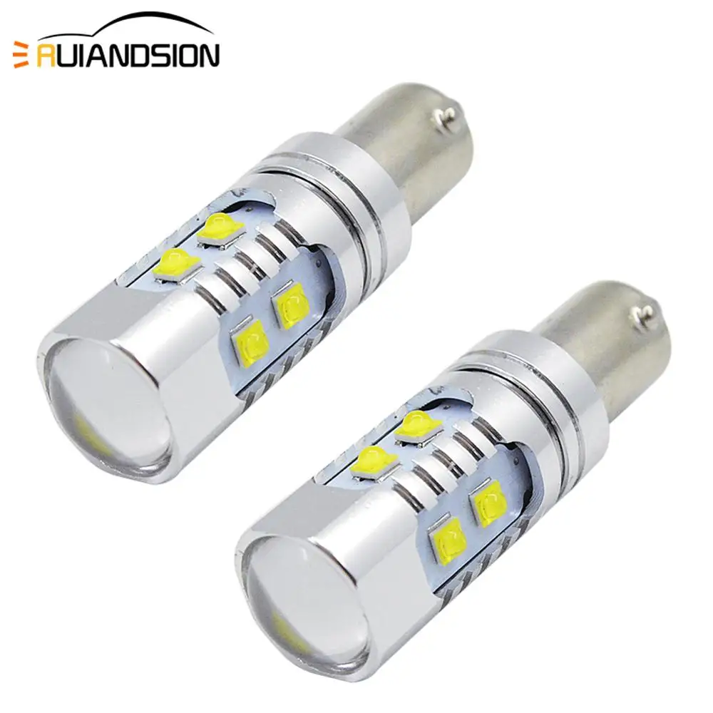 2x50 Вт Авто BA9S T4W Клин BAY9S H21W Canbus CREEXBD чип Bax9s H6W светодиодная внутренняя обратная резервная боковая лампа габаритного огня AC12V 24V