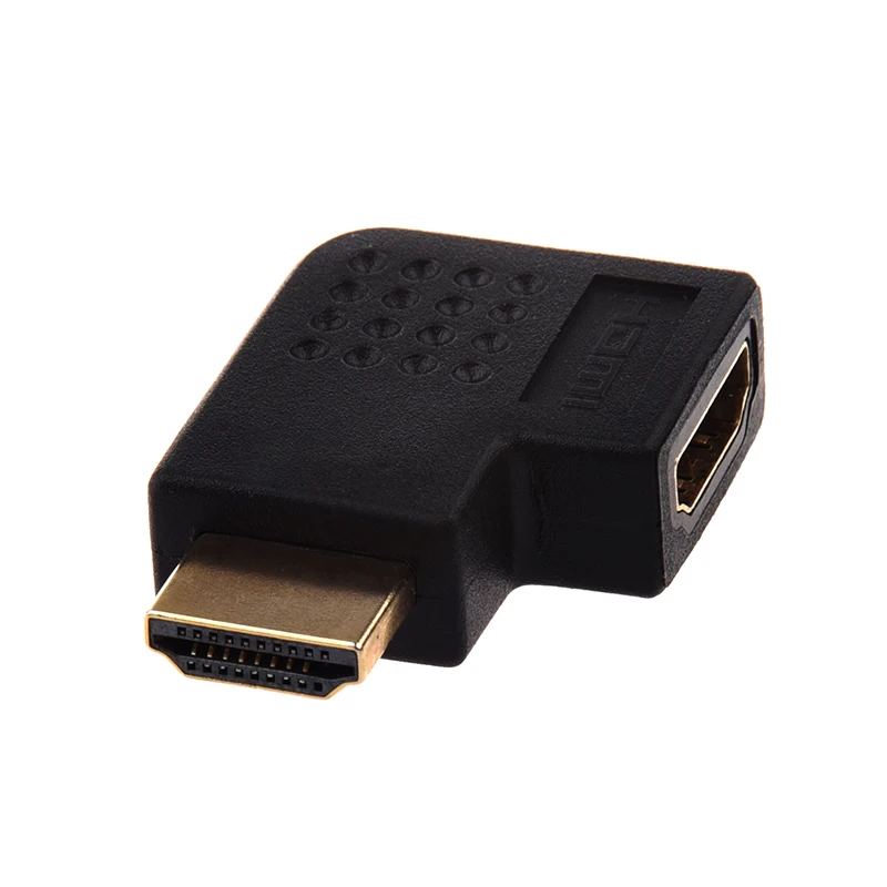 Переходник с HDMI штекер на гнездо под прямым углом | Обустройство дома