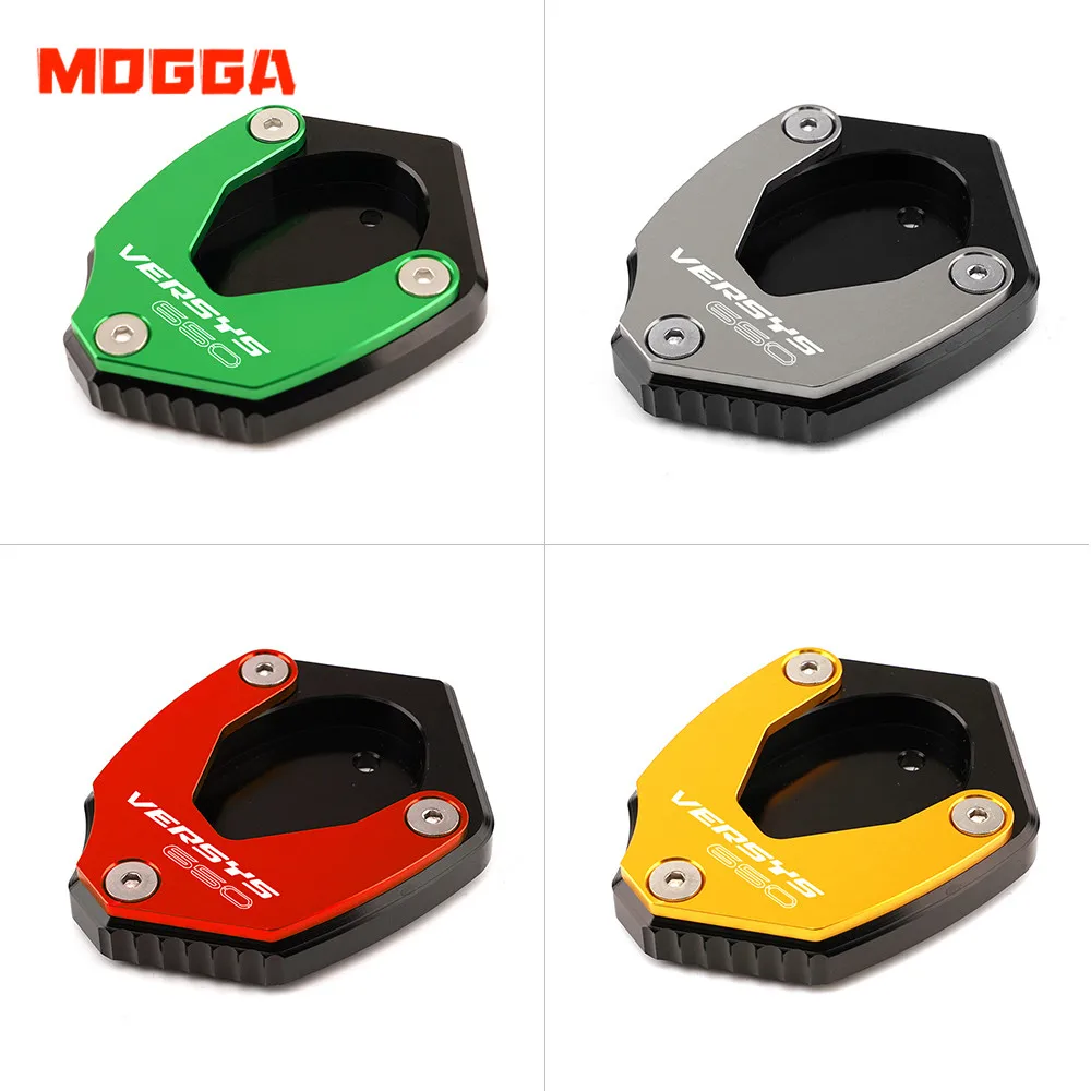 

Side Stand Enlarge For KAWASAKI Versys650 VERSYS 650 2015-2019 2018 2017 Motorcycle Accessories Kickstand Enlarger Extension Pad