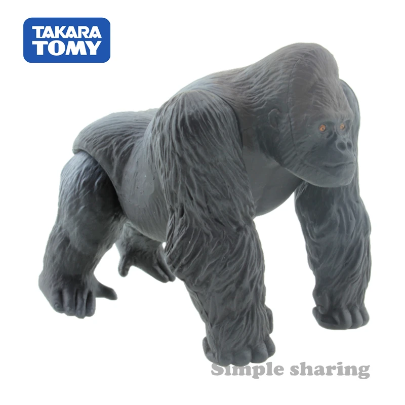 Takara Tomy Tomica Ania приключения животных Горилла As 09 литые пластмассовые игрушки для