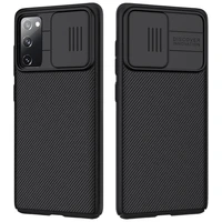 nillkin case for samsung galaxy s20 fes20 ultras20 plus covercamera protection slide protect cover lens protection cover back