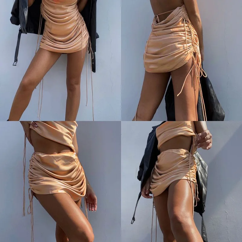 

2021 Sexy Tank Top Skirt Two-piece Set